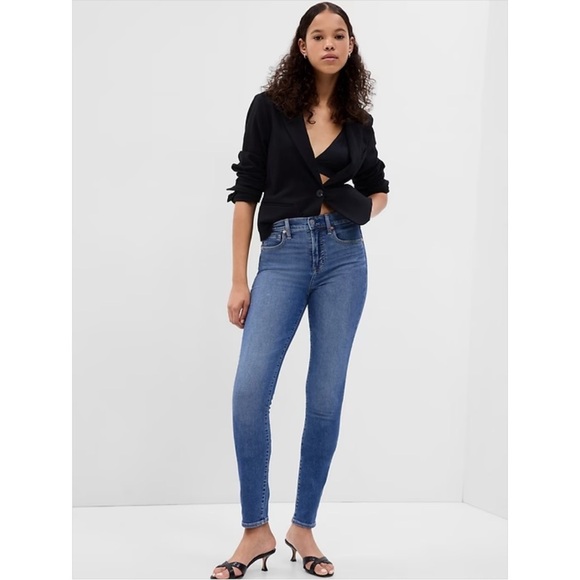 NWT GAP High Rise True Skinny Jeans - Picture 1 of 5